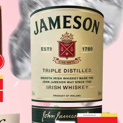 JAMESON IRISH WHISKEY