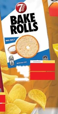 7 DAYS BAKE ROLLS SEA SALT