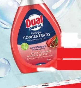 Dual power Dual power Piatti Gel CONCENTRATO