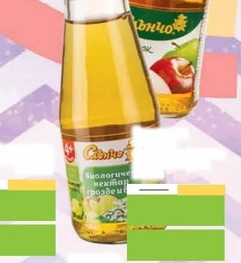 Кънчо Биологичен нектар грозде и ябълка
