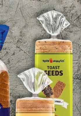 YOUR MINUTES TOAST SEEDS