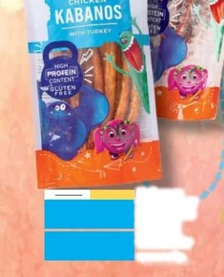 SNACK IT KIDS CLUB Chicken Kabanos with Turkey