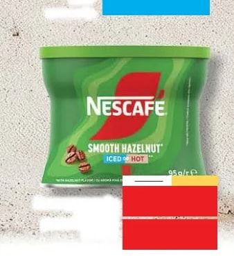 NESCAFE NESCAFE SMOOTH HAZELNUT ICED HOT
