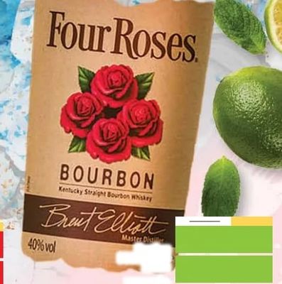 Four Roses BOURBON Kentucky Straight Bourbon Whiskey