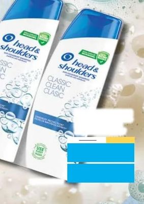 head & shoulders CLASSIC CLEAN SHAMPOO