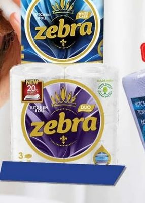 zebra KITCHEN ROLL