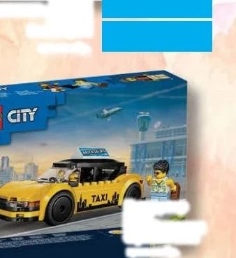 LEGO LEGO CITY Yellow Taxi