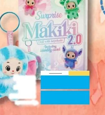Toi-Toys Surprise Makiki Doll with keychain