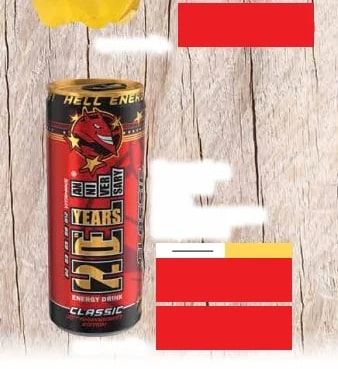 HELL ENERGY HELL ENERGY 20 YEARS ENERGY DRINK CLASSIC