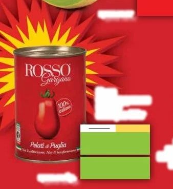 ROSSO Gargano Домати белени