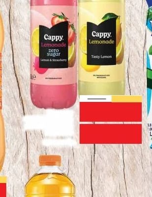 Cappy. Cappy. Lemonade Tasty Lemon