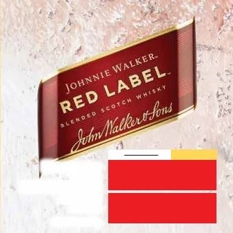 JOHNNIE WALKER. RED LABEL