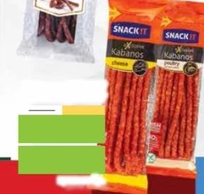 Snack It Kabanos Cheese