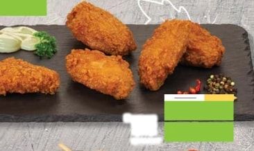 Панирани пилешки хапки и крилца