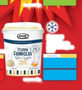 Coppa Famiglia Сладолед Crema Tonitto
