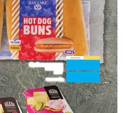 DAN CAKE HOT DOG BUNS