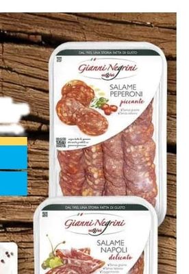 Gianni Negrini SALAME PEPERONI piccante