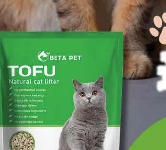 BETA PET TOFU Natural cat litter