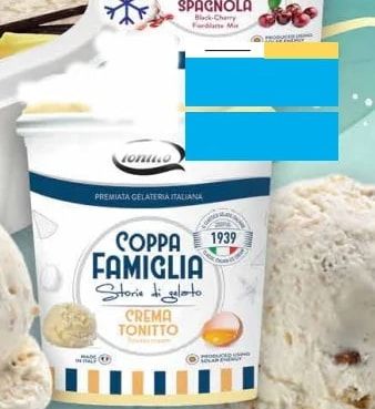 tonitto COPPA FAMIGLIA CREMA TONITTO