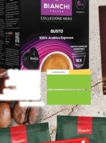BIANCHI BIANCHI COLLEZIONE NERO GUSTO 100% Arabica Espresso