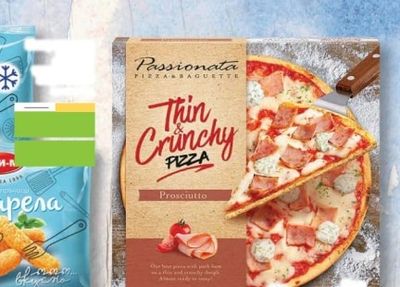 Passionata Thin Crunchy Pizza Prosciutto