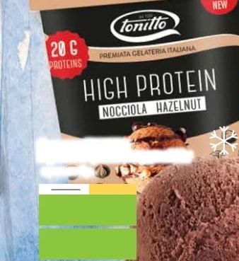 tonitto HIGH PROTEIN NOCCIOLA HAZELNUT