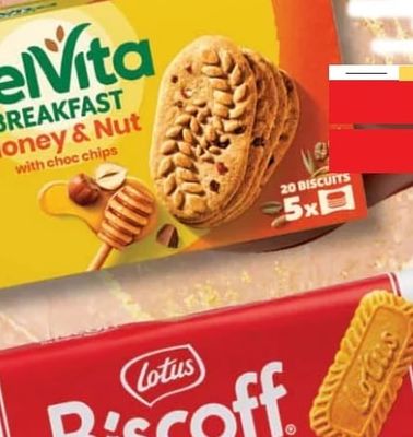 belVita belVita BREAKFAST Honey & Nut with choc chips