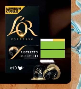 L'OR L'OR ESPRESSO RISTRETTO INTENSITY 11