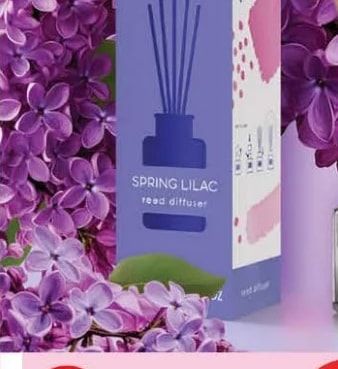 FRESHWAY SPRING LILAC reed diffuser