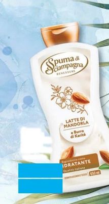 Spuma di Sciampagna Spuma di Sciampagna Latte di Mandorla e Burro di Karité Bagnodoccia crema IDRATANTE