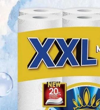 zebra XXL 12 ROLLS MEGA PACK Kitchen Roll