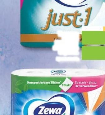 Zewa Zewa just-1 Toilet Paper