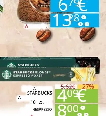 STARBUCKS STARBUCKS NESPRESSO