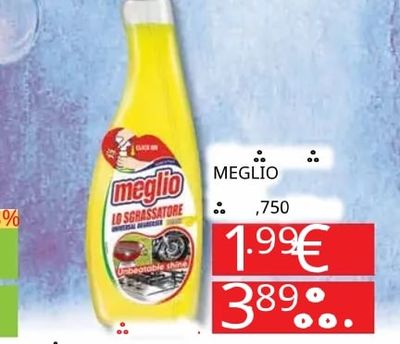 MEGLIO MEGLIO LO SGRASSATORE