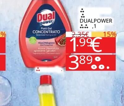 Dualpower DUALPOWER Piatti Gel CONCENTRATO
