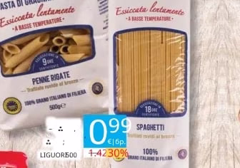 PASTIFICIO LIGUORI PASTA DI GRAGNANO I.G.P. PENNE RIGATE