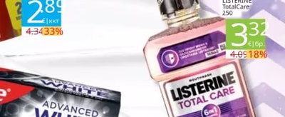 LISTERINE TotalCare Вода за уста