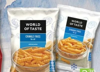 WORLD OF TASTE STRAIGHT FRIES