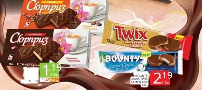 Twix Twix Secret Centre Biscuits