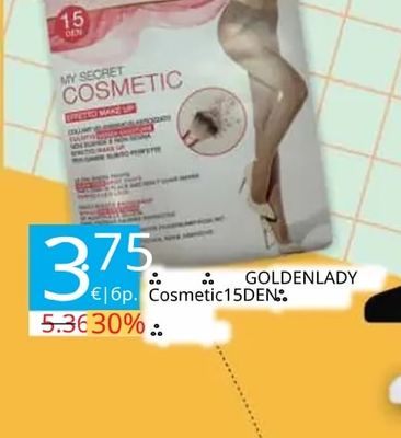 GOLDENLADY Чорапогащи My Secret Cosmetic
