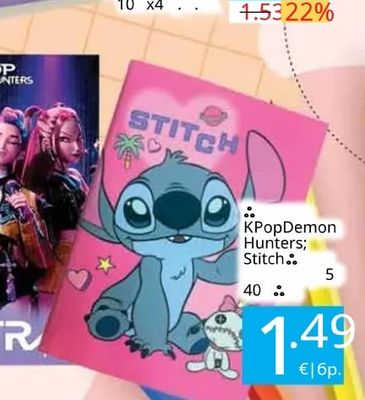 KPopDemon Hunters; Stitch