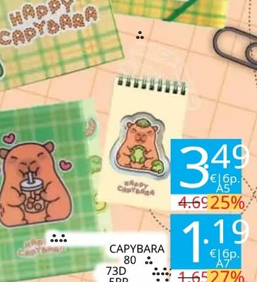 CAPYBARA A5