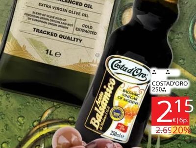 Costa d'Oro Balsamico Balsamic Vinegar of Modena