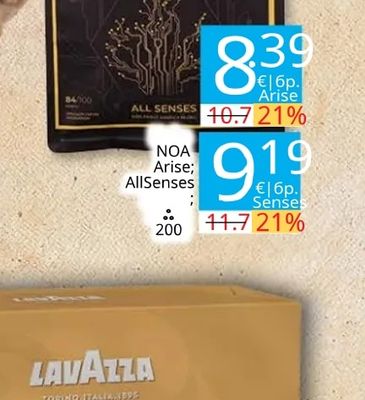 NOA NOBILITY OF ARABICA ALL SENSES