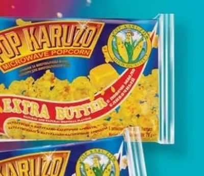 POPKARUZO MICROWAVE POPCORN EXTRA BUTTER