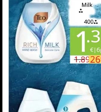 TEO Rich Milk Hand Wash