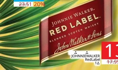 JOHNNIE WALKER RED LABEL BLENDED SCOTCH WHISKY