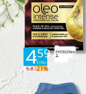 SYOSS Oleo Intense Permanent Oil Color