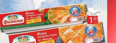 Фамилия Фини точени кори за баклава