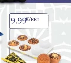 Комплект форма за мъфини със сладкарски пош
